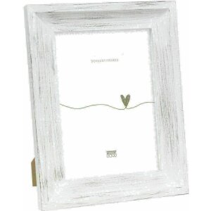 Deknudt S67UF1 Hand painted picture frame white 15x20 cm