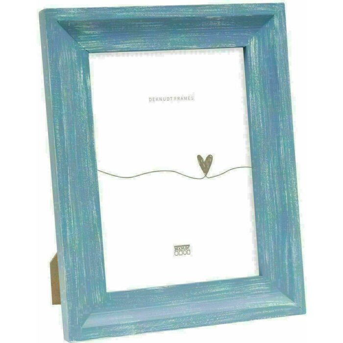 Deknudt S67UF6 Hand Painted Picture Frame Blue 10,0x15,0 cm