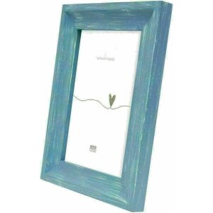 Deknudt S67UF6 Hand Painted Picture Frame Blue 13.0 x 18.0 cm