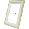 Deknudt S68VG1 picture frame white natural wood coloured edge 40x60 cm