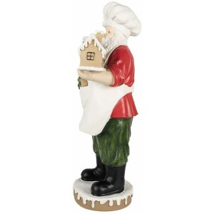 Clayre & Eef 5PR0124GG Decoration Father Christmas...