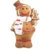 Clayre & Eef 6CE1774 Christmas decoration gingerbread man 9x6x15 cm