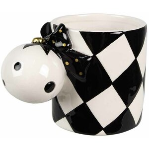 Clayre & Eef 6CEMU0161Z Mug Black & White...