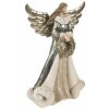 Clayre & Eef 6PR3958GG Angel decorative figure 15x10x24 cm