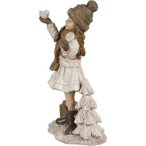 Clayre & Eef 6PR4162 Decoration Child with bird...