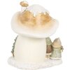 Clayre & Eef 6PR4186 Decoration Mushroom with Dwarfs LED 13x12x15 cm