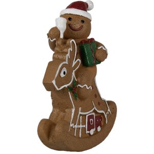 Clayre & Eef 6PR4195 Decoration gingerbread man deer...