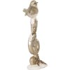 Clayre & Eef 6PR4227 Decoration Bird on clef 6x5x16 cm