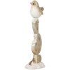 Clayre & Eef 6PR4227 Decoration Bird on clef 6x5x16 cm