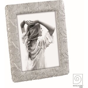 Mascagni A1590 Photo Frame Resin Pearl Grey White 13x18 cm 20x25 cm Display Stand