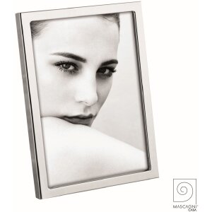 Mascagni A1600 Shiny metal photo frame clear glass with...