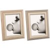 Mascagni A1635 Portrait frame white or grey 13x18 cm 15x20 cm wood effect MDF