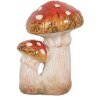 Clayre & Eef 6CE1752 Decoration Mushrooms 8x8x12 cm