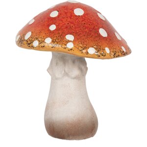 Clayre & Eef 6CE1755 Decoration Mushroom 18x17x21 cm