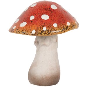 Clayre & Eef 6CE1755 Decoration Mushroom 18x17x21 cm