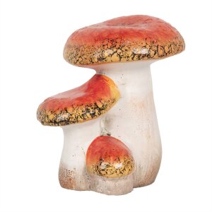 Clayre & Eef 6CE1756 Decoration Mushrooms 10x9x12 cm