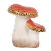 Clayre & Eef 6CE1756 Decoration Mushrooms 10x9x12 cm