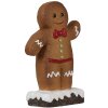 Clayre & Eef 6CE1769 Decoration gingerbread man 10x5x15 cm