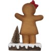 Clayre & Eef 6CE1773 Decoration gingerbread man 15x7x21 cm