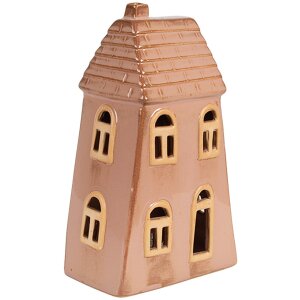 Clayre & Eef 6CE1798 Decoration House with LED 10x6x16 cm