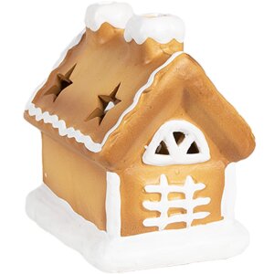 Clayre & Eef 6CE1805 Decoration House with LED 11x9x11 cm