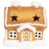 Clayre & Eef 6CE1805 Decoration House with LED 11x9x11 cm