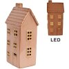 Clayre & Eef 6CE1840 Decoration House with LED 8x6x17 cm