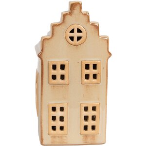 Clayre & Eef 6CE1844 Decoration House with LED 8x7x16 cm