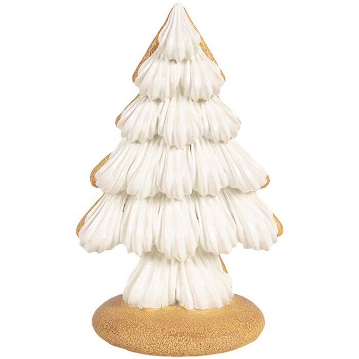 Clayre & Eef 6PR4242 Decoration Christmas tree 13x10x21 cm