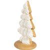 Clayre & Eef 6PR4242 Decoration Christmas tree 13x10x21 cm