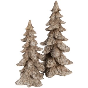 Clayre & Eef 6PR4291 Decorative Tree Country Style Brown 19x18x36 cm