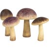 Clayre & Eef 6PR4328 Decoration Mushroom Ø 7x16 cm