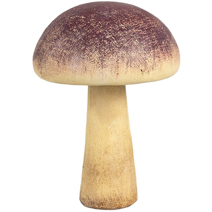 Clayre & Eef 6PR4329 Decoration Mushroom Ø 11x16 cm