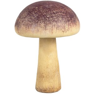 Clayre & Eef 6PR4329 Decoration Mushroom Ø...