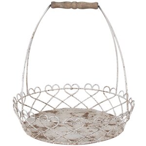 Clayre & Eef 6Y5619 Basket set 2 pieces Ø...