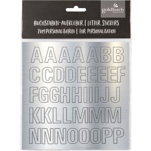 Goldbuch silver adhesive letters 17x22 cm 2 sheets 2.5 cm...