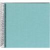 Goldbuch spiral album Bella Vista Aqua 20x20 cm 40 pages linen black