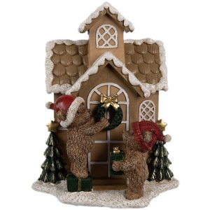 Clayre & Eef 6PR4168 Decoration House with LED...