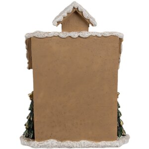 Clayre & Eef 6PR4168 Decoration House with LED 15x10x18 cm