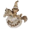 Clayre & Eef 6PR4231 Decoration gnome 10x3x11 cm