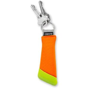 Carson FA-30(AS) Floating Key Fob Orange Yellow Neoprene