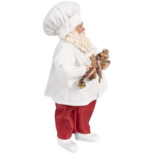 Clayre & Eef 65585 Decoration Father Christmas 17x12x27 cm