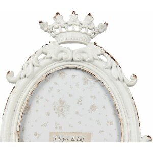 Clayre & Eef 2F1195 Photo Frame White 24x2x20cm...