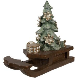 Clayre & Eef 6PR4185 Decoration Sledge 20x8x17 cm