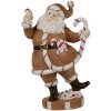 Clayre & Eef 6PR4276 Decoration Father Christmas 12x9x20 cm