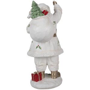 Clayre & Eef 6PR4295 Decoration Father Christmas 21x23x43 cm