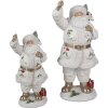 Clayre & Eef 6PR4295 Decoration Father Christmas 21x23x43 cm