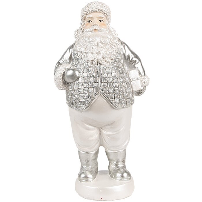 Clayre & Eef 6PR4303 Decoration Father Christmas 8x6x16 cm