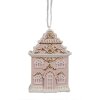 Clayre & Eef 6PR4205 Decoration Pendant House 6x4x9 cm