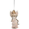 Clayre & Eef 6PR4226 Decoration hanger angel 4x3x10 cm